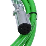 CABLE MACHO 7 VIAS VERDE C/ABS - Imagen 2