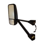 ESPEJO PARA PUERTA, KENWORTH T370, T600 & T660, CON CALEFACCION, IZQUIERDO CON SOPORTE, PRECABLEADO = 42772, WA128-0335