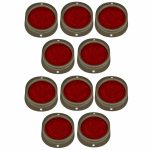 REFLECTIVO LATERAL ROJO 3" HUMVEE M37 (VENTA EN MULTIPLO DE 10) = MS35387-1, 993762, 40192