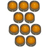 REFLECTIVO LATERAL AMBAR 3" HUMVEE M37 (VENTA EN MULTIPLO DE 10) = MS35387-2, 993763