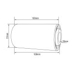 BUJE PARA MUELLE DELANTERO, FREIGHTLINER FLD, COLUMBIA, M2 = 680-322-01-50, WA04-5137, 460518ES